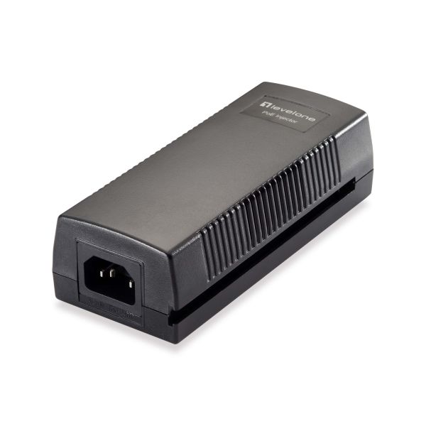 LevelOne POI-3014 PoE adapter & injector Fast Ethernet, Gigabit Ethernet 52 V (POI-3014)