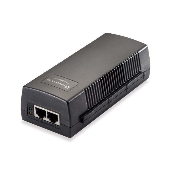 LevelOne POI-3014 PoE adapter & injector Fast Ethernet, Gigabit Ethernet 52 V (POI-3014)