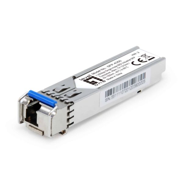 LevelOne SFP-4350 netwerk transceiver module Vezel-optiek 1250 Mbit/s (SFP-4350)