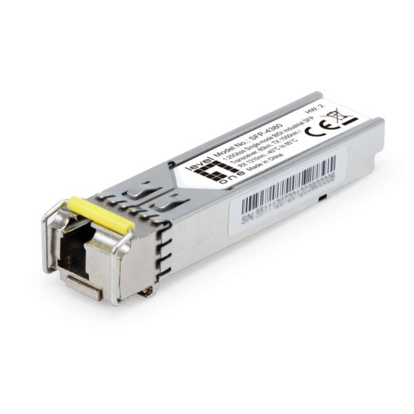 LevelOne SFP-4380 netwerk transceiver module Vezel-optiek 1250 Mbit/s (SFP-4380)