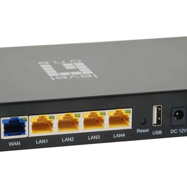 LevelOne WAP-6117 draadloos toegangspunt (WAP) 300 Mbit/s Zwart Power over Ethernet (PoE) (WAP-6117)