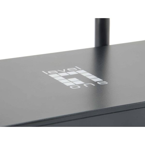 LevelOne WAP-6117 draadloos toegangspunt (WAP) 300 Mbit/s Zwart Power over Ethernet (PoE) (WAP-6117)