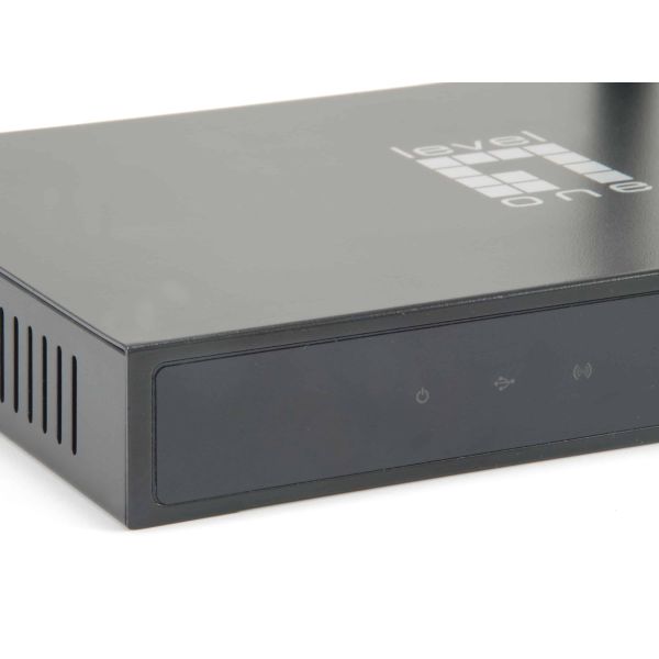 LevelOne WAP-6117 draadloos toegangspunt (WAP) 300 Mbit/s Zwart Power over Ethernet (PoE) (WAP-6117)
