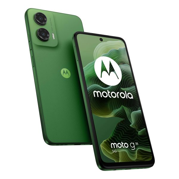 Motorola moto G35 5G 17,1 cm (6.72") Dual SIM Android 14 USB Type-C 4 GB 128 GB 5000 mAh Groen (PB3K0032IT) Motorola moto G35 5G 17,1 cm (6.72") Dual SIM Android 14 USB Type-C 4 GB 128 GB 5000 mAh Groen (PB3K0032IT)