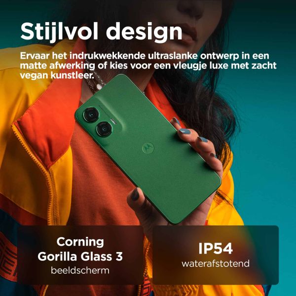Motorola moto G35 5G 17,1 cm (6.72") Dual SIM Android 14 USB Type-C 4 GB 128 GB 5000 mAh Groen (PB3K0032IT)