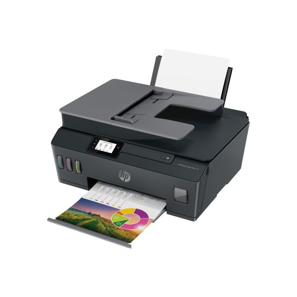 HP Inc HP Smart Tank Plus 570 Wireless All-in-One - Multifunktionsdrucker - Farbe - Tintenstrahl - nachfüllbar - Legal (216 x 35 (5HX14A)
