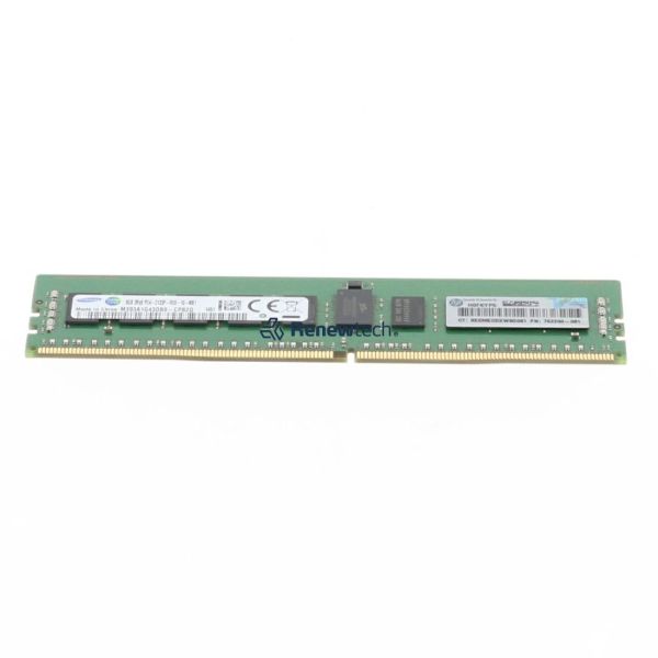 HP 8GB (1*8GB) 2RX8 PC4-17000P-R DDR4-2133MHZ 1.2V RDIMM (759934-B21)