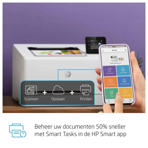 HP Color LaserJet Pro LaserJet Pro M255dw Draadloos Kleur Printer, Dubbelzijdig (7KW64A)