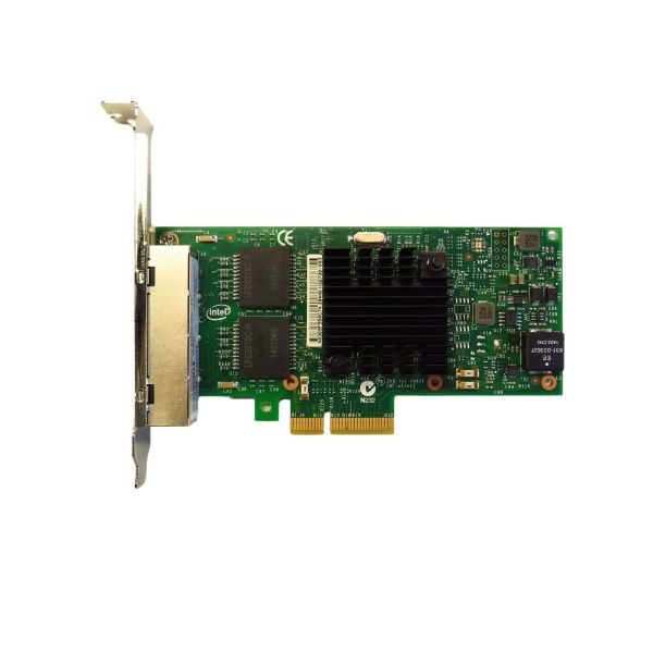 INTEL I350-T4 QP BASE-T QIGABIT ETHERNET ADAPTER - LPB (I350T4G2P20-LP)