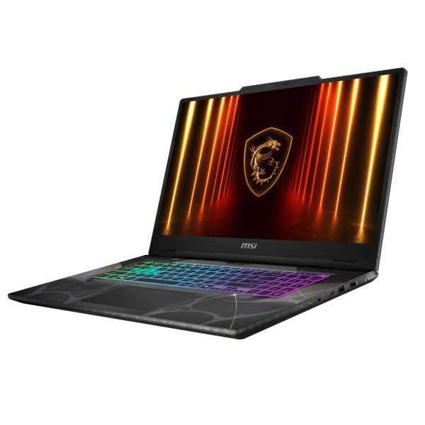 MSI Cyborg 17 B2RWEKG-023NL Intel Core 7 240H Laptop 43,9 cm (17.3") Full HD 16 GB DDR5-SDRAM 512 GB SSD NVIDIA GeForce RTX 5050 Wi-Fi 6E (802.11ax) Windows 11 Home Zwart (9S7-17U332-023)