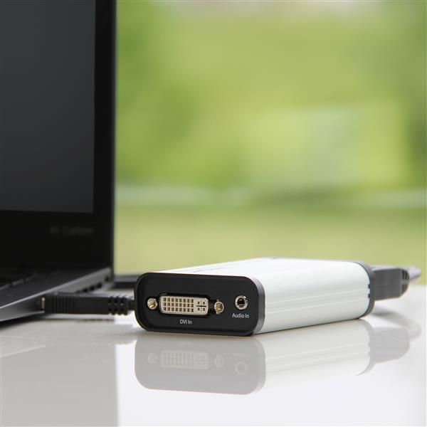StarTech.com USB 3.0 opname apparaat voor High-Performance DVI Video 1080p 60fps Aluminium (USB32DVCAPRO)