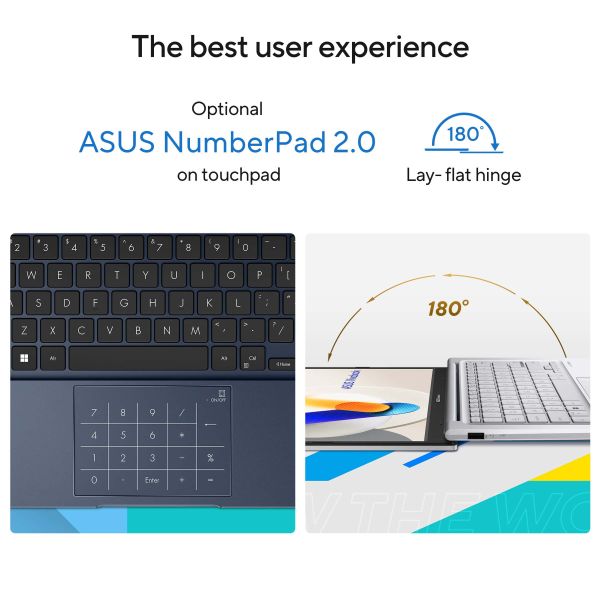 ASUS Vivobook 14 X1404ZA-NK526W Intel® Core™ i5 i5-1235U Laptop 35,6 cm (14") Full HD 8 GB DDR4-SDRAM 512 GB SSD Wi-Fi 6E (802.11ax) Windows 11 Home Zilver (X1404ZA-NK526W)