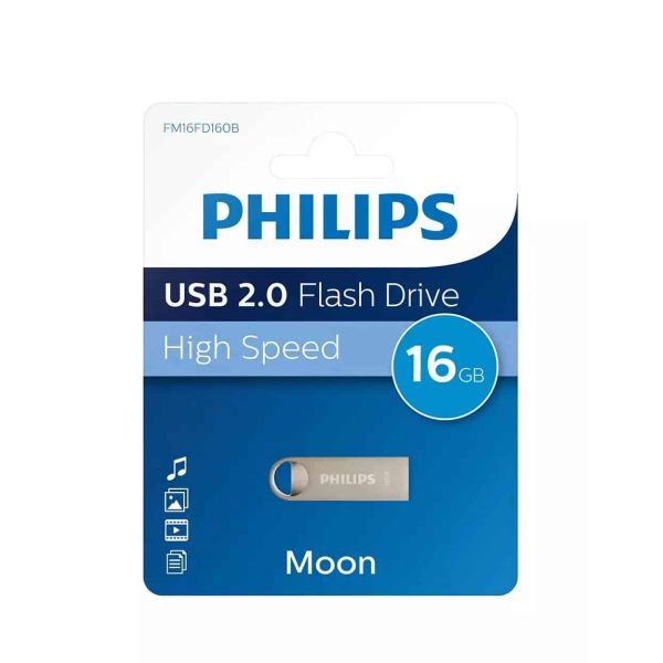 Philips FM16FD160B USB flash drive 16 GB USB Type-A 2.0 Zilver (FM16FD160B/00)