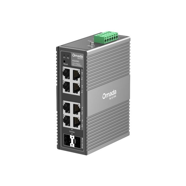 TP-Link Omada IES208G netwerk-switch Managed Gigabit Ethernet (10/100/1000) (IES208G) TP-Link Omada IES208G netwerk-switch Managed Gigabit Ethernet (10/100/1000) (IES208G)