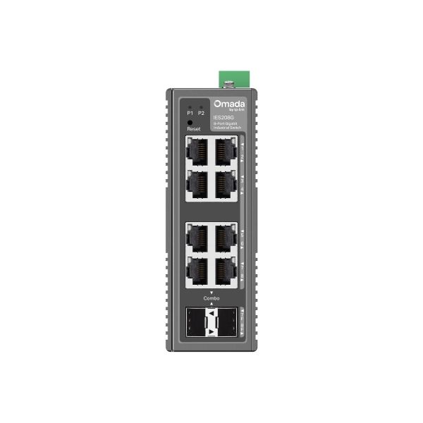 TP-Link Omada IES208G netwerk-switch Managed Gigabit Ethernet (10/100/1000) (IES208G)