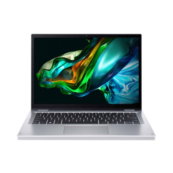 Acer Aspire 3 Spin 14 A3SP14-31PT-32M6 Intel Core i3 N-series i3-N305 Hybride (2-in-1) 35,6 cm (14") Touchscreen WUXGA 8 GB LPDDR5-SDRAM 256 GB SSD Wi-Fi 6 (802.11ax) Windows 11 Home in S mode Zilver (NX.KN1AA.001)