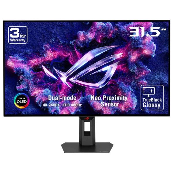 ASUS ROG Strix XG32UCWMG computer monitor 80 cm (31.5") 3840 x 2160 Pixels 4K Ultra HD OLED Zwart (90LM0BW0-B01371)