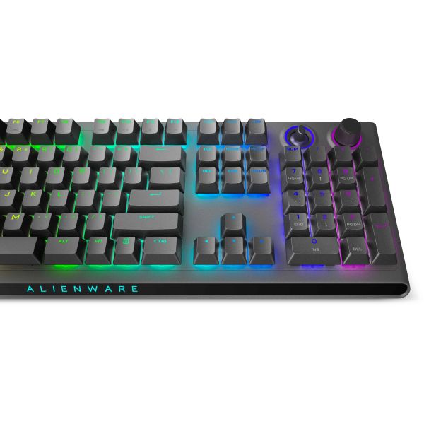 Alienware AW920K toetsenbord Gamen USB + RF Wireless + Bluetooth Grijs (545-BBFL)
