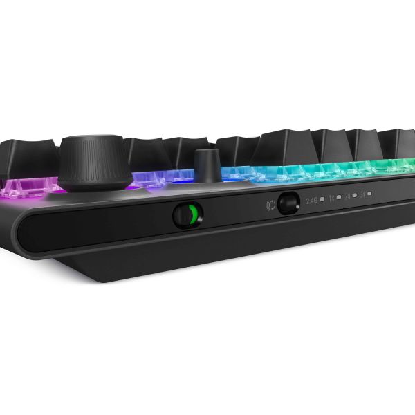 Alienware AW920K toetsenbord Gamen USB + RF Wireless + Bluetooth Grijs (545-BBFL)
