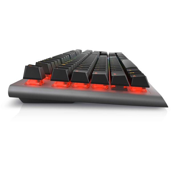 Alienware AW920K toetsenbord Gamen USB + RF Wireless + Bluetooth Grijs (545-BBFL)
