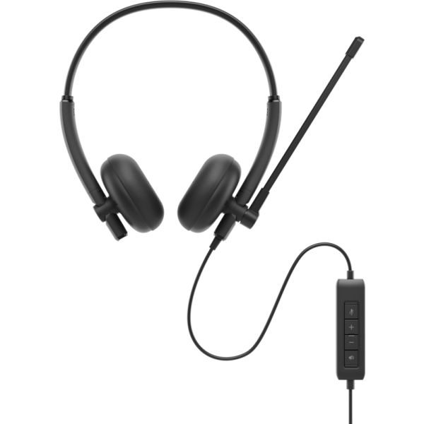 DELL WH125 Headset Bedraad Hoofdband Kantoor/callcenter USB Type-A Zwart (WH125-DWW) DELL WH125 Headset Bedraad Hoofdband Kantoor/callcenter USB Type-A Zwart (WH125-DWW)