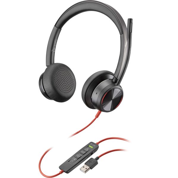 Poly Blackwire 8225 USB-A Headset (772K2AA)