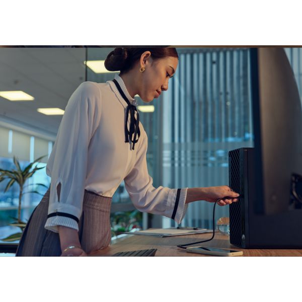 HP ProDesk 4 Tower G1i AI Wolf Pro Security Edition Intel Core Ultra 7 265 16 GB DDR5-SDRAM 512 GB SSD Windows 11 Pro PC AI PC Zwart (9H7T7ET#ABH)