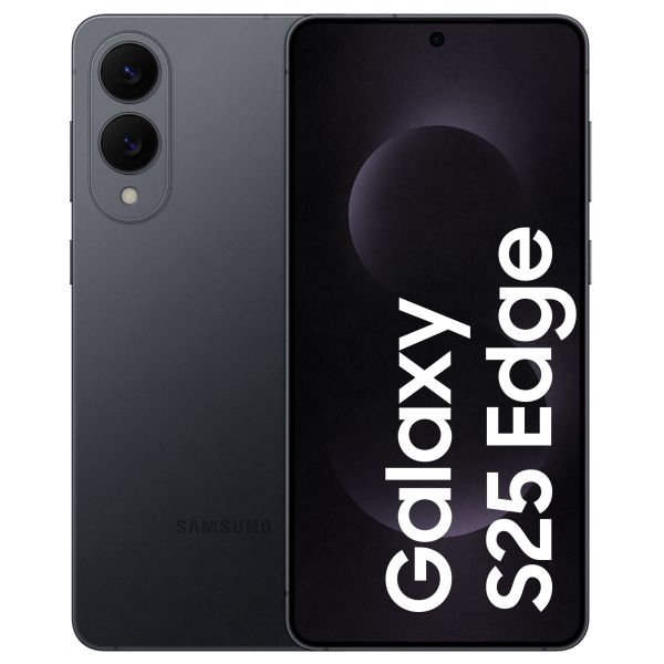 Samsung Galaxy S25 Edge 17 cm (6.7") Dual SIM Android 15 5G USB Type-C 12 GB 256 GB 3900 mAh Zwart (SM-S937BZKDEUE)