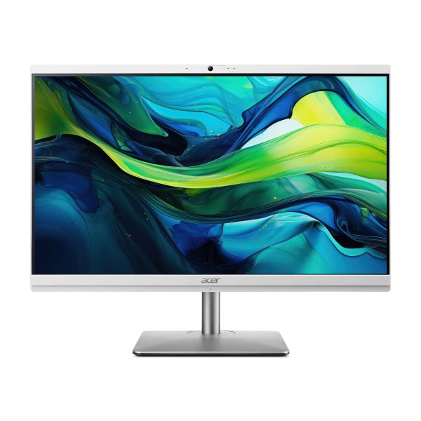 Acer Aspire C24-195ES Intel Core Ultra 7 155U 60,5 cm (23.8") 1920 x 1080 Pixels Alles-in-één-pc 16 GB DDR5-SDRAM 1 TB SSD Windows 11 Home Wi-Fi 7 (802.11be) Wit (DQ.BM5EG.004)