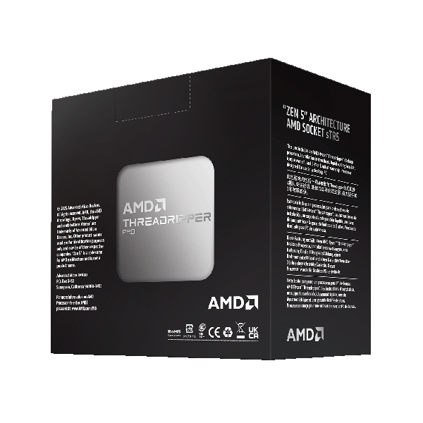 AMD Ryzen ThreadRipper PRO 9965WX 24C/48T, 5,40GHz, boxed ohne Khler (100-100000724WOF)
