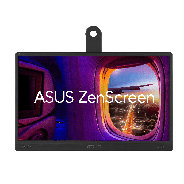 ASUS MB166C 15.6 USB-C 360 Portable Monitor - Black (MB166CR)
