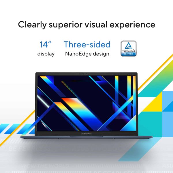 ASUS Vivobook 14 X1404ZA-NK525W Intel® Core™ i3 i3-1215U Laptop 35,6 cm (14") Full HD 8 GB DDR4-SDRAM 512 GB SSD Wi-Fi 6E (802.11ax) Windows 11 Home Nederlands Zilver (X1404ZA-NK525W)