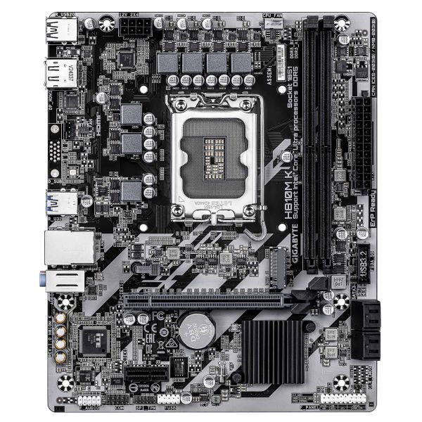 GIGABYTE H810M K moederbord Intel H810 LGA 1851 (Socket V1) micro ATX (H810M K)  GIGABYTE H810M K moederbord Intel H810 LGA 1851 (Socket V1) micro ATX (H810M K)