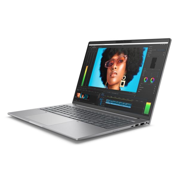 HP ZBook 8 G1i Wolf Pro Security Edition Intel Core Ultra 7 255H Mobiel werkstation 40,6 cm (16") WUXGA 32 GB DDR5-SDRAM 1 TB SSD NVIDIA RTX 500 Ada Wi-Fi 7 (802.11be) Windows 11 Pro AI Workstation, AI PC Zilver (B72VBET#ABH)