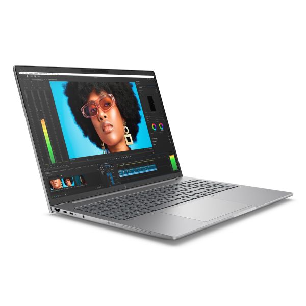 HP ZBook 8 G1i Wolf Pro Security Edition Intel Core Ultra 7 255H Mobiel werkstation 40,6 cm (16") WUXGA 32 GB DDR5-SDRAM 1 TB SSD NVIDIA RTX 500 Ada Wi-Fi 7 (802.11be) Windows 11 Pro AI Workstation, AI PC Zilver (B72VBET#ABH)