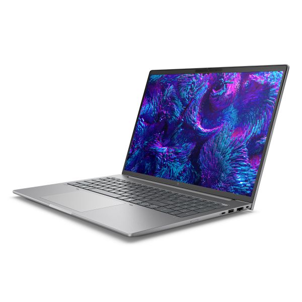 HP ZBook 8 G1i Wolf Pro Security Edition Intel Core Ultra 9 285H Mobiel werkstation 40,6 cm (16") WUXGA 32 GB DDR5-SDRAM 1 TB SSD NVIDIA RTX 500 Ada Wi-Fi 7 (802.11be) Windows 11 Pro AI Workstation, AI PC Zilver (B72VDET#ABH)