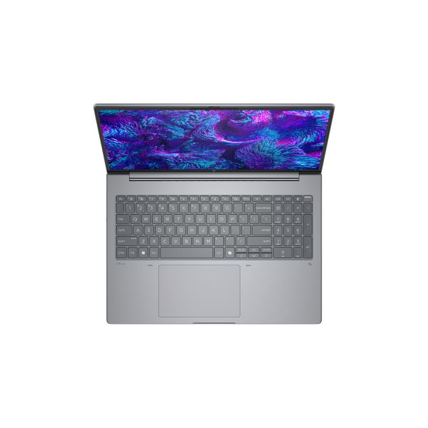 HP ZBook 8 G1i Wolf Pro Security Edition Intel Core Ultra 5 225H Mobiel werkstation 40,6 cm (16") WUXGA 24 GB DDR5-SDRAM 512 GB SSD NVIDIA RTX 500 Ada Wi-Fi 7 (802.11be) Windows 11 Pro AI Workstation, AI PC Zilver (B72W5ET#ABH)