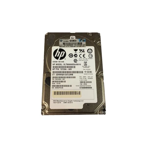 HP HD 600GB 10K SFF 6G SAS (EG0600FBDBU-M6625)