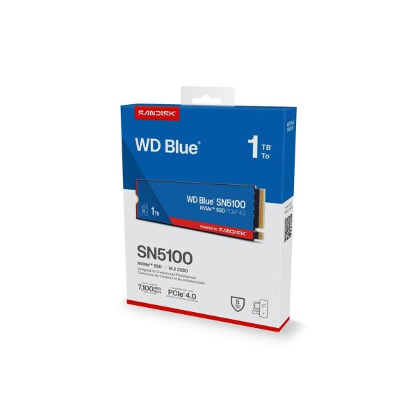 Western Digital M.2 1TB WD Blue SN5100 PCIe 4.0 7100/6700 (WDS100T5B0E-00CPE0)