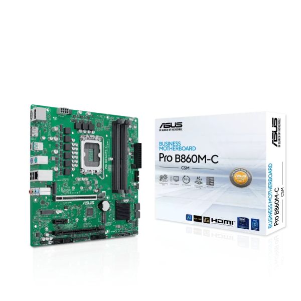 ASUS PRO B860M-C-CSM Intel B860 LGA 1851 (Socket V1) micro ATX (90MB1MCP-M0EAYC)