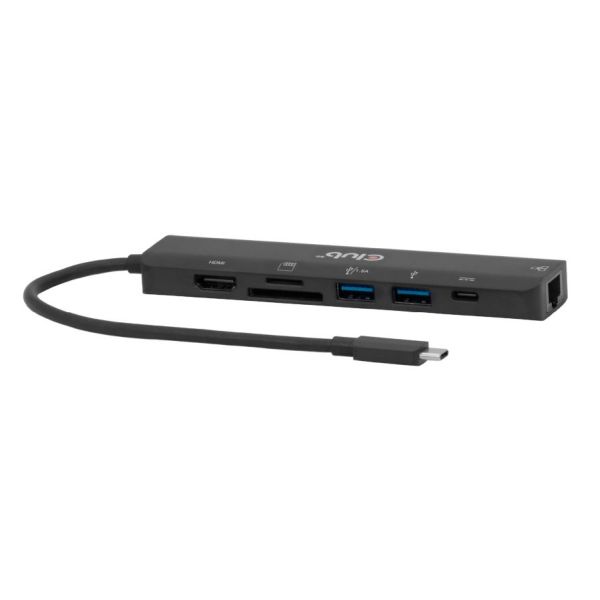 CLUB3D CSV-2553 interface hub USB Type-C 5000 Mbit/s Zwart (CSV-2553) CLUB3D CSV-2553 interface hub USB Type-C 5000 Mbit/s Zwart (CSV-2553)