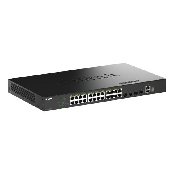 D-Link DGS-1530-28P/E netwerk-switch Managed L2 Gigabit Ethernet (10/100/1000) Power over Ethernet (PoE) Zwart (DGS-1530-28P/E) D-Link DGS-1530-28P/E netwerk-switch Managed L2 Gigabit Ethernet (10/100/1000) Power over Ethernet (PoE) Zwart (DGS-1530-28P/E)