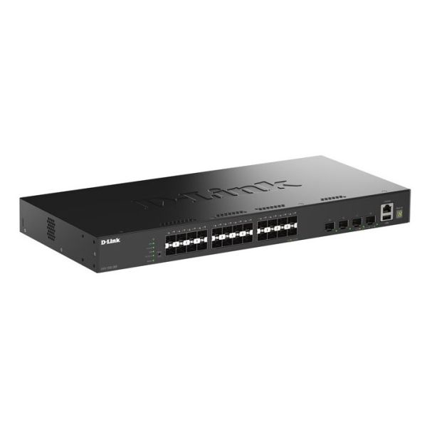 D-Link DGS-1530-28S/E netwerk-switch Managed L2 Zwart (DGS-1530-28S/E)
