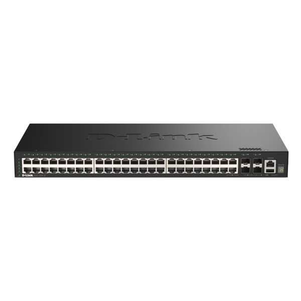 D-Link DGS-1530-52/E netwerk-switch Managed L2 Gigabit Ethernet (10/100/1000) Zwart (DGS-1530-52/E)