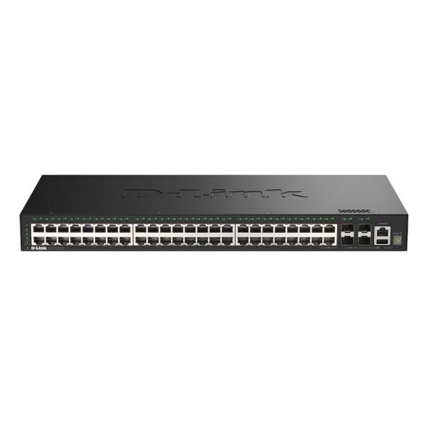 D-Link DGS-1530-52/E netwerk-switch Managed L2 Gigabit Ethernet (10/100/1000) Zwart (DGS-1530-52/E)