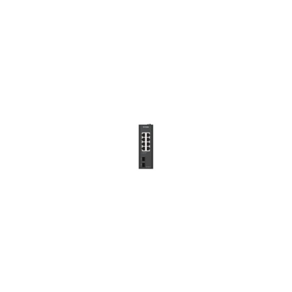 D-Link DIS-100G-10 netwerk-switch Unmanaged L2 Gigabit Ethernet (10/100/1000) DIN rail Zwart (DIS-100G-10)