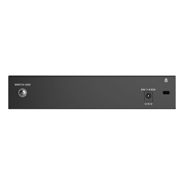 D-Link DMS-108P/E netwerk-switch Unmanaged 2.5G Ethernet (100/1000/2500) Power over Ethernet (PoE) Zwart (DMS-108P/E)