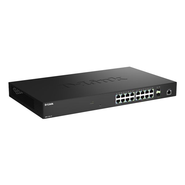 D-Link DMS-1250-18/E netwerk-switch Managed L2 2.5G Ethernet (100/1000/2500) Zwart (DMS-1250-18/E)