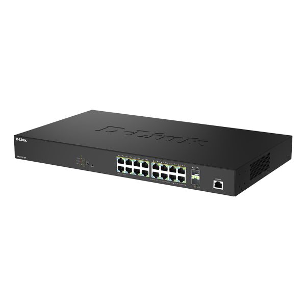 D-Link DMS-1250-18P/E netwerk-switch Managed L2 2.5G Ethernet (100/1000/2500) Power over Ethernet (PoE) Zwart (DMS-1250-18P/E)