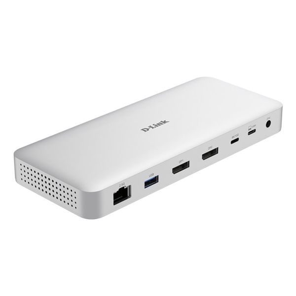D-Link DUF-901/E laptop dock & poortreplicator Bedraad USB4 Grijs (DUF-901/E)